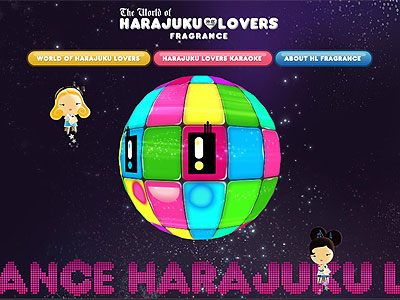 Harajuku Lovers Baby website, Gwen Stefani