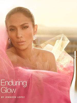 Jennifer Lopez Enduring Glow Ad