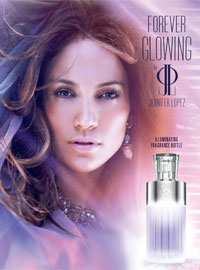 Jennifer Lopez Forever Glowing Perfume celebrity perfumes