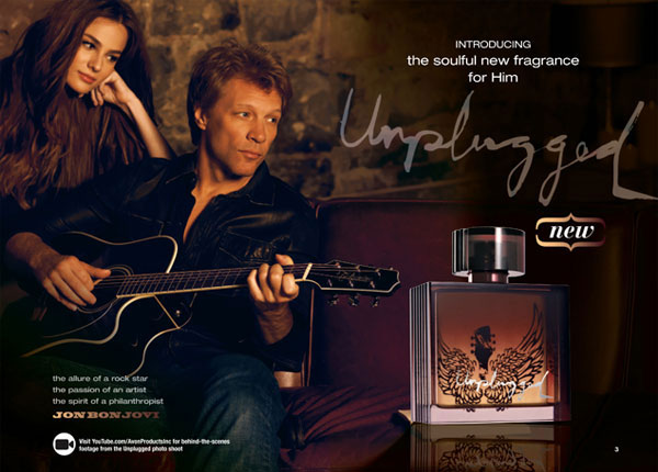 Jon Bon Jovi Unplugged for Him Cologne