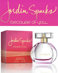 Because of You Perfume, Jordin Sparks