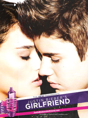 Justin Bieber's Girlfriend Perfume Celebrity Scentsation