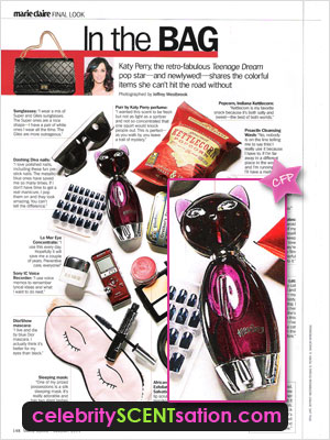 Katy Perry Purr Fragrance, Marie Claire