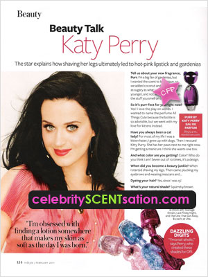 Purr by Katy Perry, celebrity perfumes