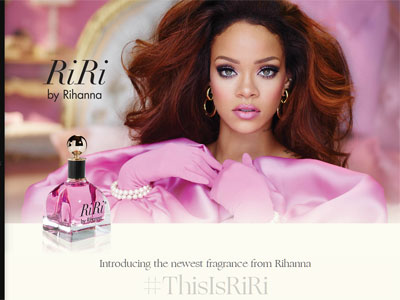 RiRi website, Rihanna