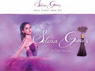 Selena Gomez website, Selena Gomez