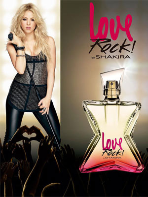 Shakira Love Rock Perfume