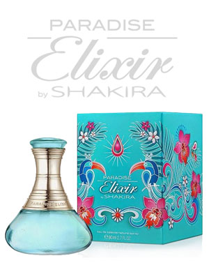 Paradise Elixir Perfume, Shakira