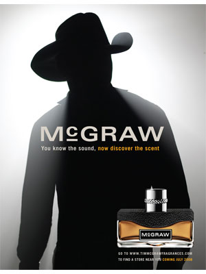 McGraw cologne, Tim McGraw