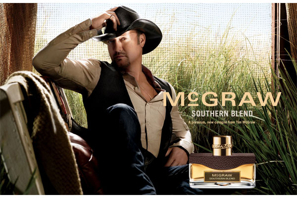 McGraw Southern Blend cologne, Tim McGraw