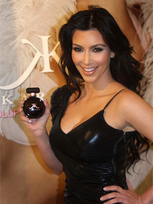 Kim Kardashian fragrance launch