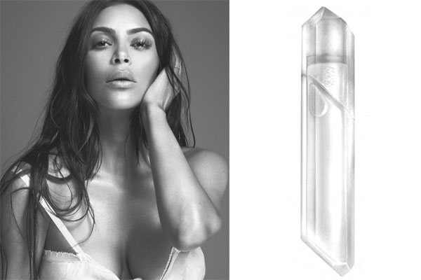 KKW Crystal Gardenia Perfume, Kim Kardashian
