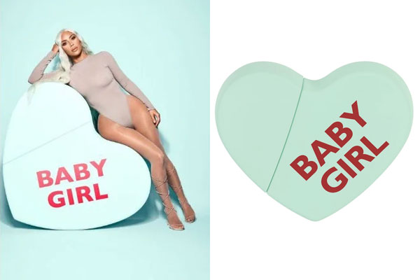 KKW Hearts Baby Girl Perfume, Kim Kardashian