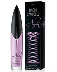 Naomi Campbell at Night Perfume, Naomi Campbell
