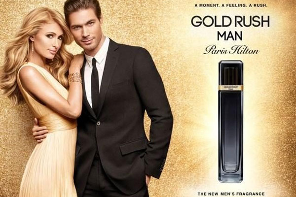 Paris Hilton Gold Rush Man Fragrance